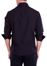 Load image into Gallery viewer, 222201-623 LS BLACK COTTON SHIRT