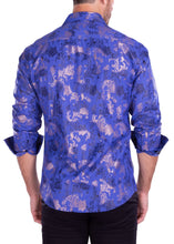 Load image into Gallery viewer, 212296-623 Royal Blue Foil LS Shirt
