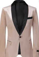 Load image into Gallery viewer, FB13-1223 Luxury Slim Fit Velvet Texture Blazer