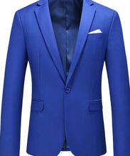 Load image into Gallery viewer, S601-0923 Cotton Sateen Luxury Slim Fit Blazer Hunter Green