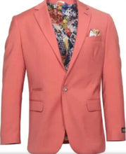 Load image into Gallery viewer, SL604-0923 Cotton Luxury Sateen Luxury Slim Fit Blazer