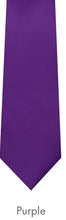 Load image into Gallery viewer, 901-0923 Solid Tie with Matching pocket Square