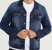 Load image into Gallery viewer, XMJ98059A-0425 Indigo Casual Denim Jacket