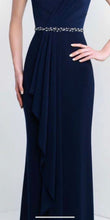 Load image into Gallery viewer, S2028 BLUSH NAVY GOWN SIZE 10