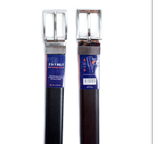 Load image into Gallery viewer, RVMGLB Reversible Genuine Leather Belt/Rotated Buckle