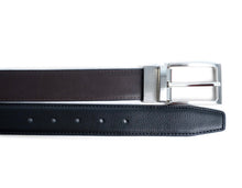 Load image into Gallery viewer, RVMGLB Reversible Genuine Leather Belt/Rotated Buckle