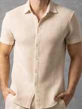 Load image into Gallery viewer, 262150-626 BS Textured Waffle Knit SS Shirt
