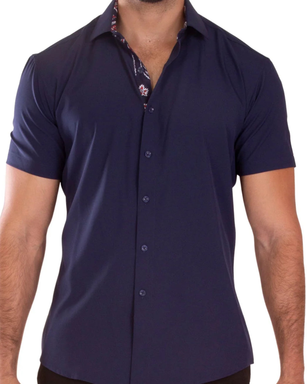 232101-524 Short Sleeve Shirt Navy