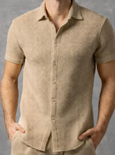 Load image into Gallery viewer, 262150-626 BS Textured Waffle Knit SS Shirt
