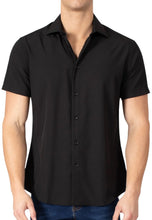 Load image into Gallery viewer, 232117-0524 Black Short Sleeve Shirt
