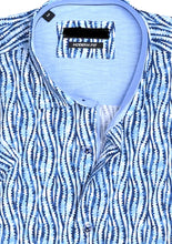 Load image into Gallery viewer, M636-624 Blue MZM Short Sleeve Shirt
