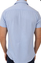 Load image into Gallery viewer, 242113-625 Lgt Blue Modern Fit Knit Shirt
