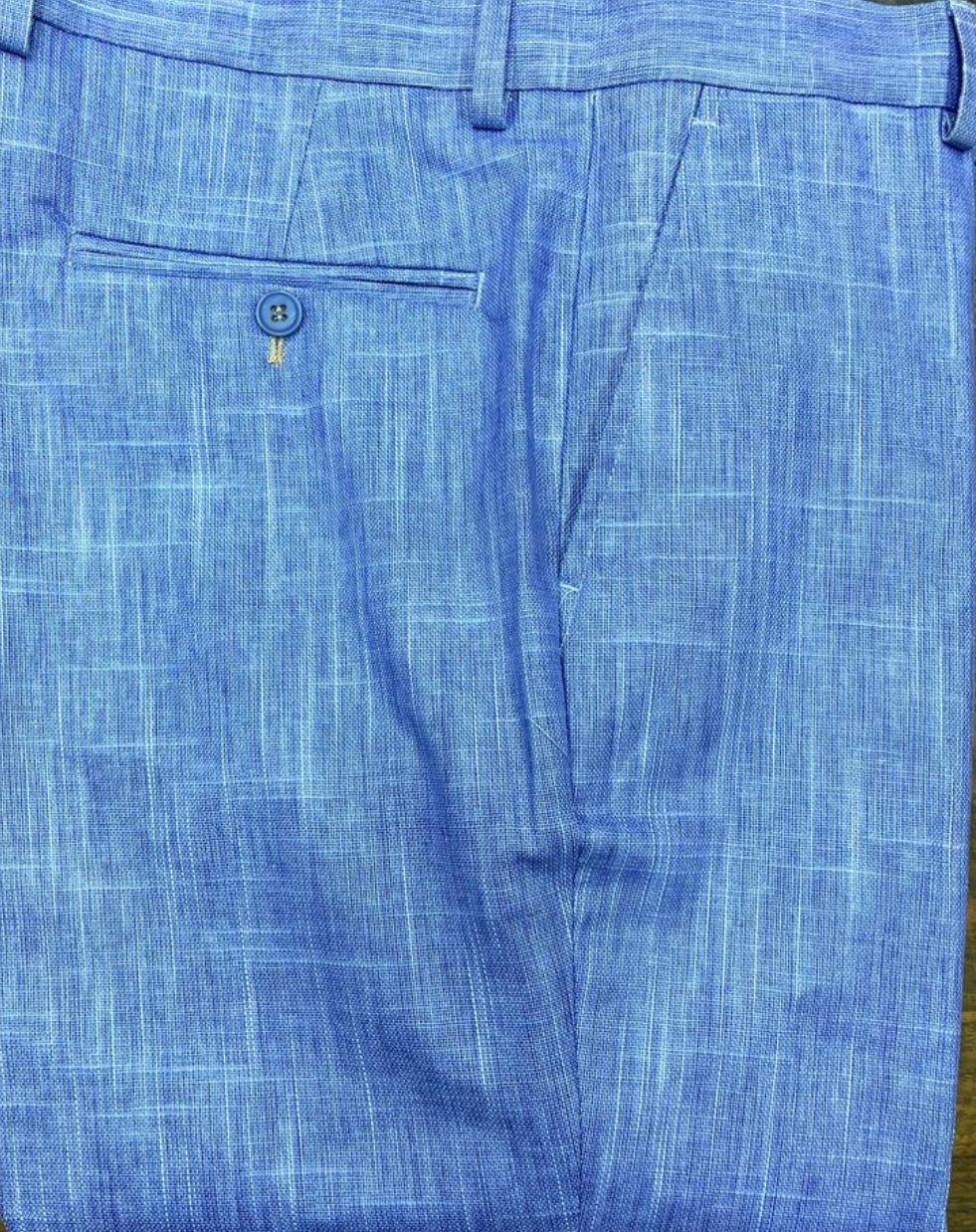 TRD224-625 Fren h Blue Pant