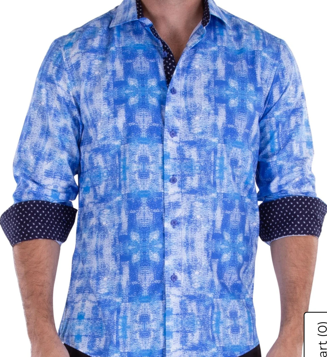 232242-425 Blue LS Shirt
