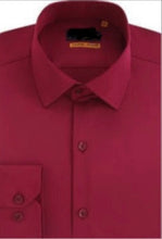 Load image into Gallery viewer, TB200-425 TB Burgundy Slim Fit LS Dress Shirt
