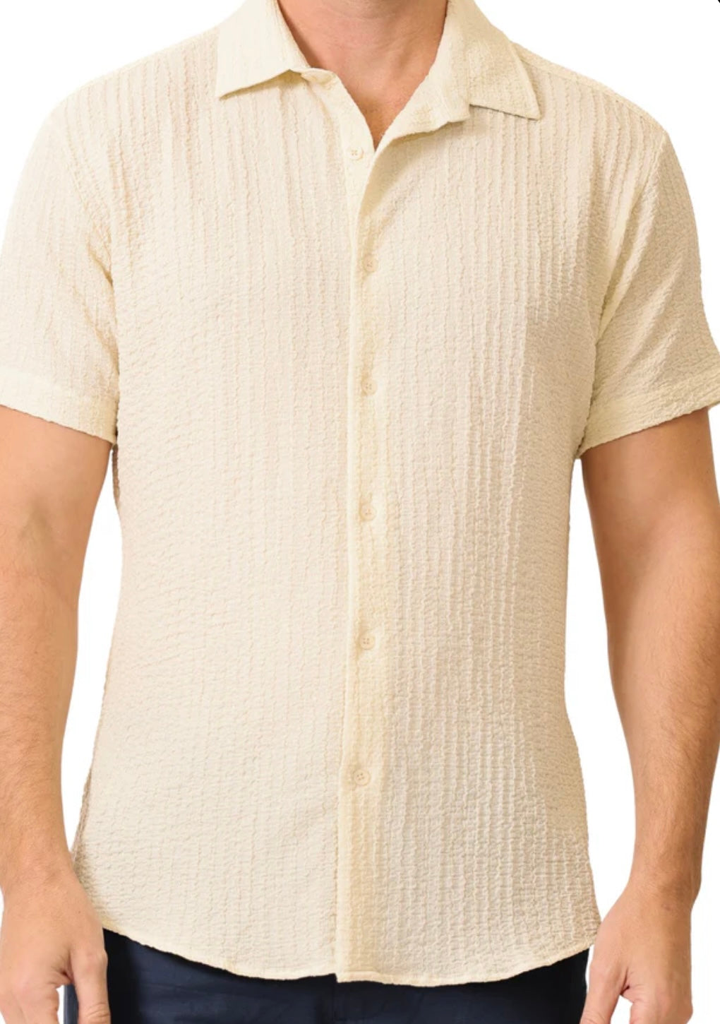 242111-625 SS Shirt Beige