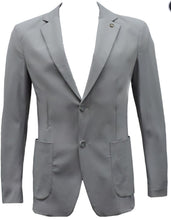 Load image into Gallery viewer, TRB901~0225 Grey Light Fabric Patch Pocket Blazer
