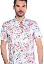 Load image into Gallery viewer, M698-624 MZM Multi Short Sleeve Shirt
