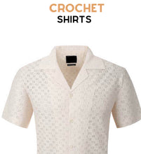 Load image into Gallery viewer, SC5044-1125 SC White crochet SS Shirt
