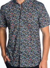 Load image into Gallery viewer, M508S-0923 MZM SS Patterned Shirt
