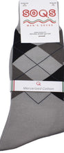 Load image into Gallery viewer, SQ510-425 BQ Argyle Mercerized Cotton Socks

