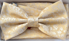 Load image into Gallery viewer, BT646O-1225 BQ Floral Bow Tie Set
