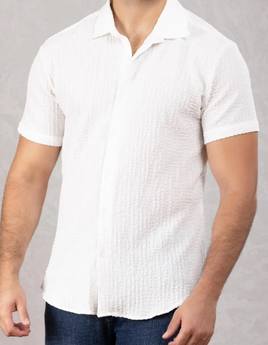 242111-625 SS Shirt White