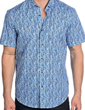 Load image into Gallery viewer, M636-624 Blue MZM Short Sleeve Shirt
