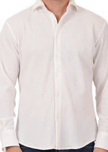 Load image into Gallery viewer, 242221-625 White Modern Fit LS Shirt
