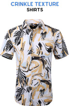 Load image into Gallery viewer, SC442-1125 SC White CrinkleTexture SS Shirt
