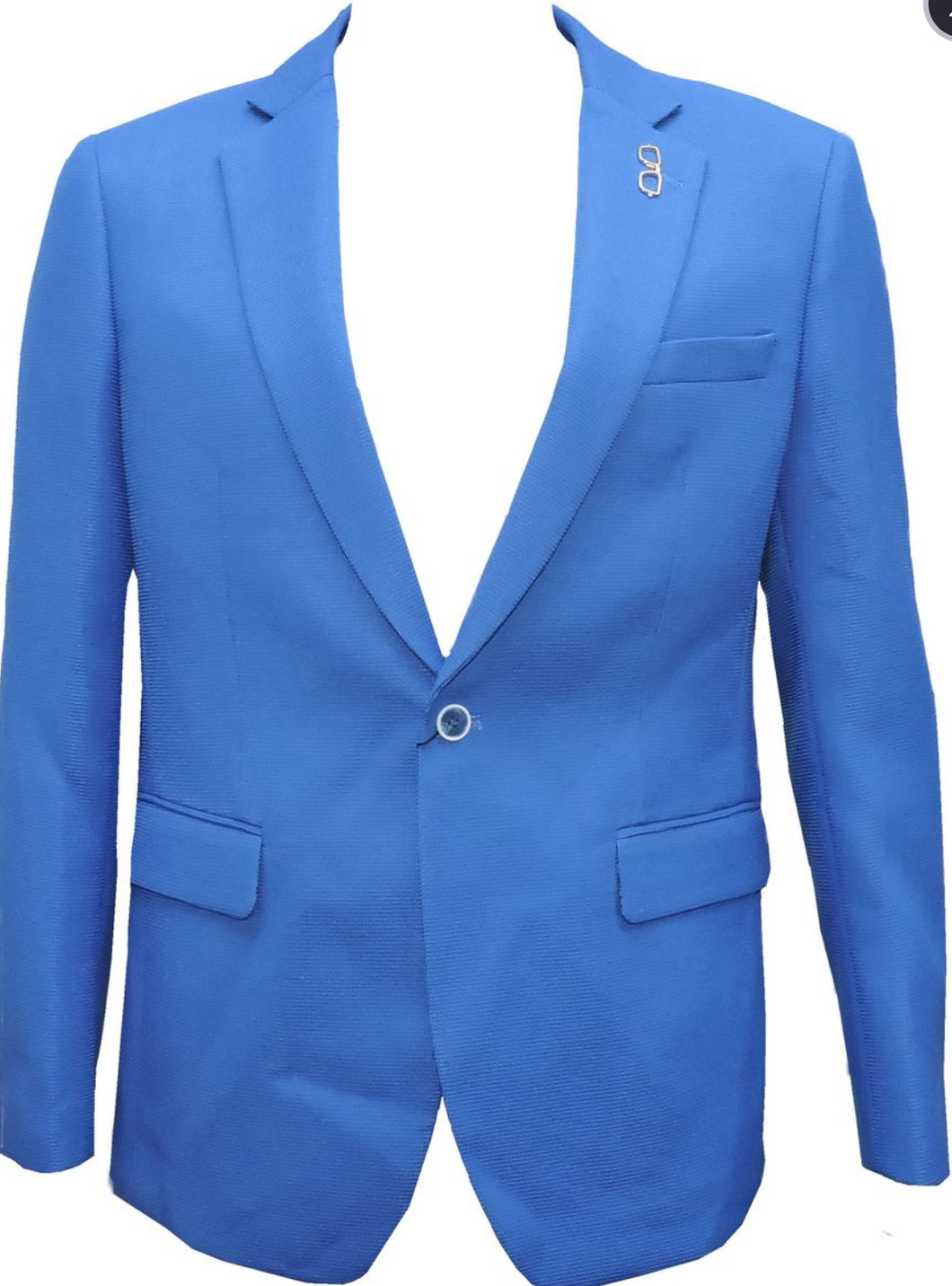 TRB902~0225 TRB Half Lining Flap Pocket Blazer