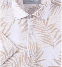 Load image into Gallery viewer, HBC360-1225 SC White/Tan Print Shirt

