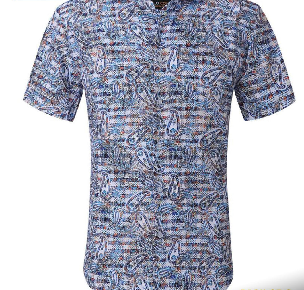 SF516-16/623 Blue Foil Shirt