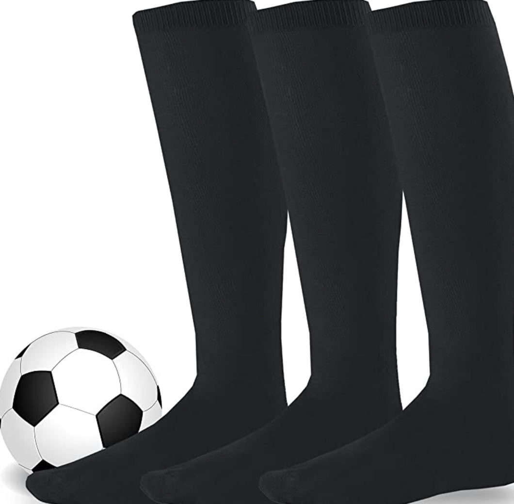 41L10...623 SP Black Soccer Socks (Pack of 2 pairs)