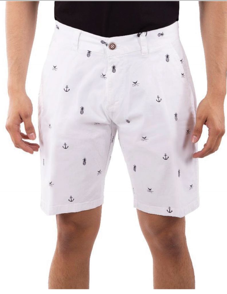 Printed Chino Shorts