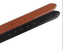 Load image into Gallery viewer, RVMGLB Reversible Genuine Leather Belt/Rotated Buckle
