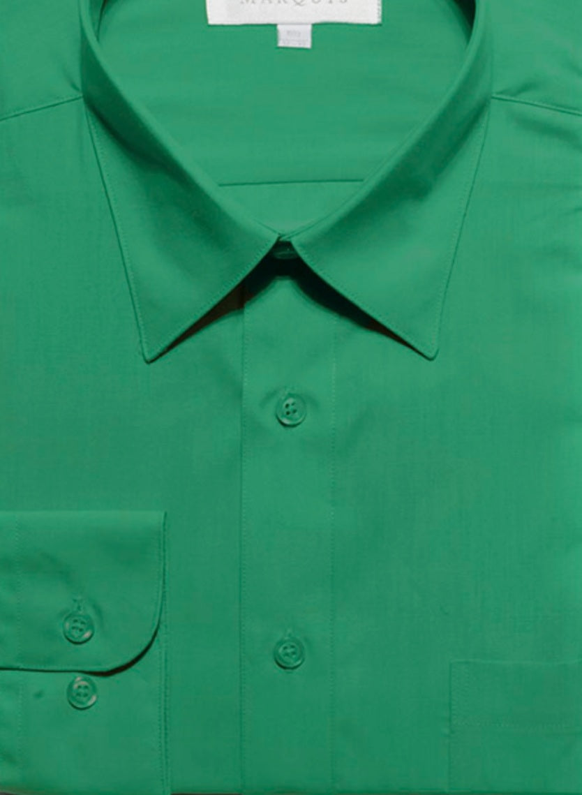 009SL Emerald LS Slim Fit Dress Shirt