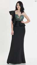 Load image into Gallery viewer, Black Formal Maxi Dress
