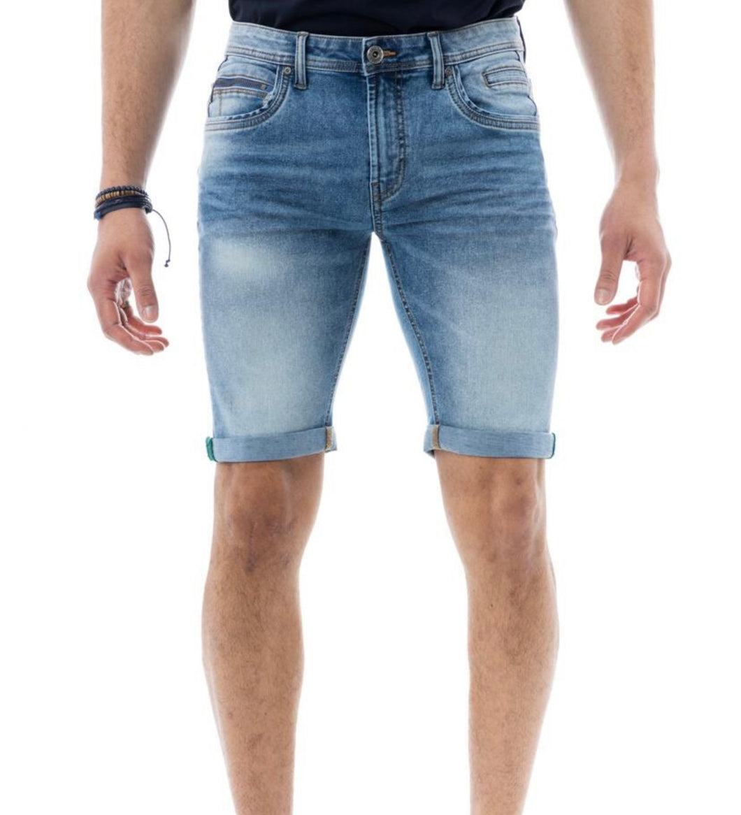 CMS99215-422 MED BLUE DENIM SHORTS