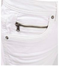 Load image into Gallery viewer, CMS99215-422- WHITE DENIM SHORTS
