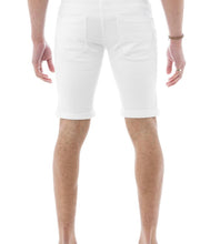 Load image into Gallery viewer, CMS99216-422 WHITE DENIM SHORTS
