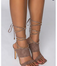 Load image into Gallery viewer, Taska-722 Taupe Strappy Lace Up Shoe
