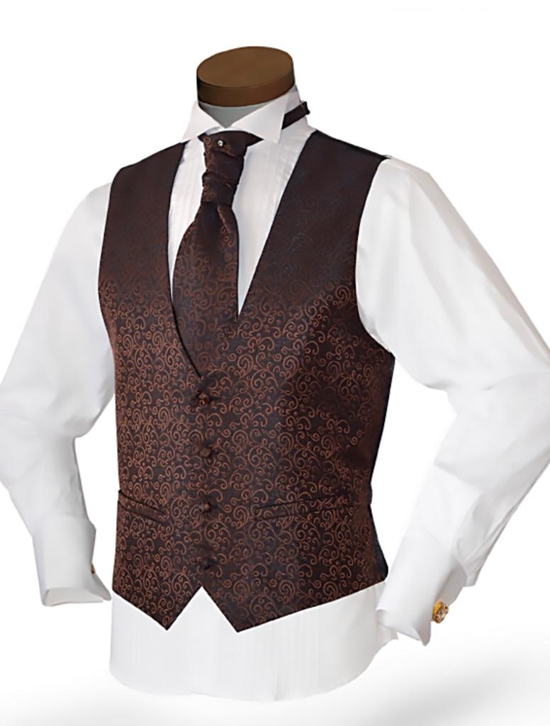 Men’s Fancy Vest and Tie Set