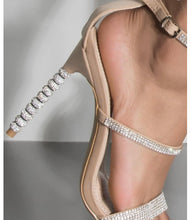 Load image into Gallery viewer, Galax-722 Nude High Heel Sandals
