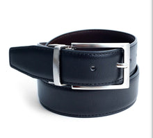 Load image into Gallery viewer, RVMGLB Reversible Genuine Leather Belt/Rotated Buckle
