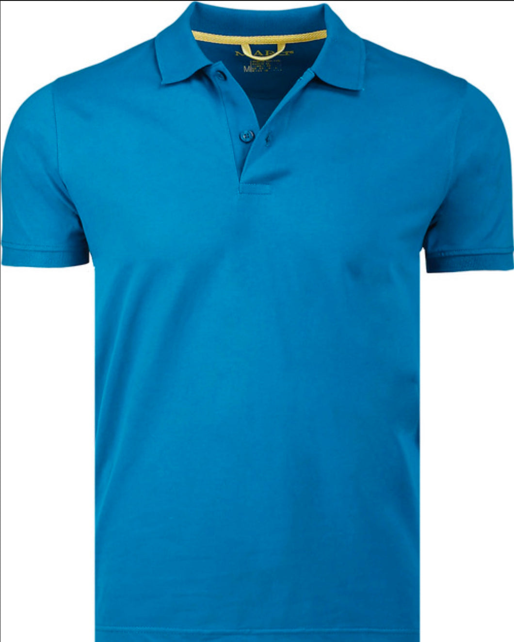 301N Caribbean Blue Slim Fit Polo