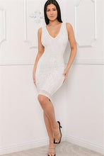 Load image into Gallery viewer, AID8617-522 WHITE DRESS
