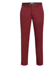 Load image into Gallery viewer, PZ6100-422 SLIM FIT CHINOS BURGUNDY
