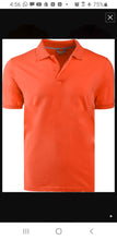 Load image into Gallery viewer, 301N Neon Orange Slim Fit Polo 222
