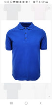 Load image into Gallery viewer, 300MD Sapphire Blue Pique Classic Fit Polo
